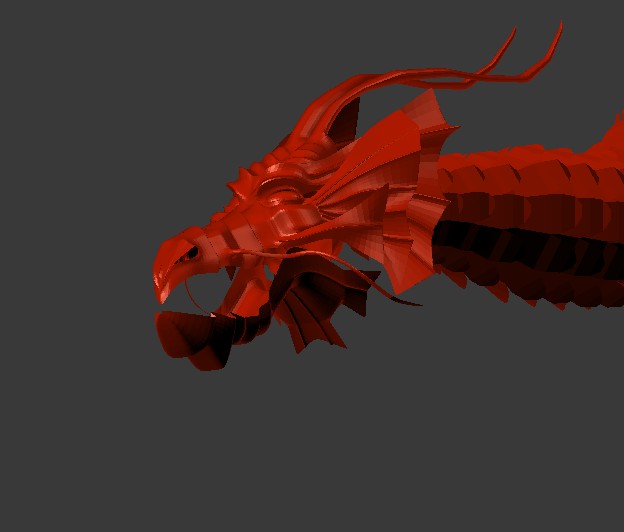 Red Chinese Dragon preview image 1